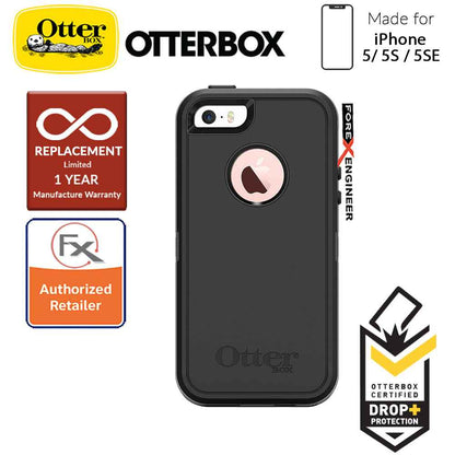 OtterBox Defender Series for iPhone 5-5s-SE - Black - Forexengineer-malaysia