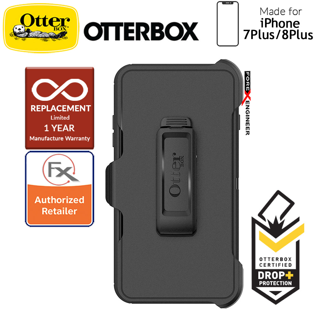 OtterBox Defender Series for iPhone 7 Plus - 8 Plus - Black