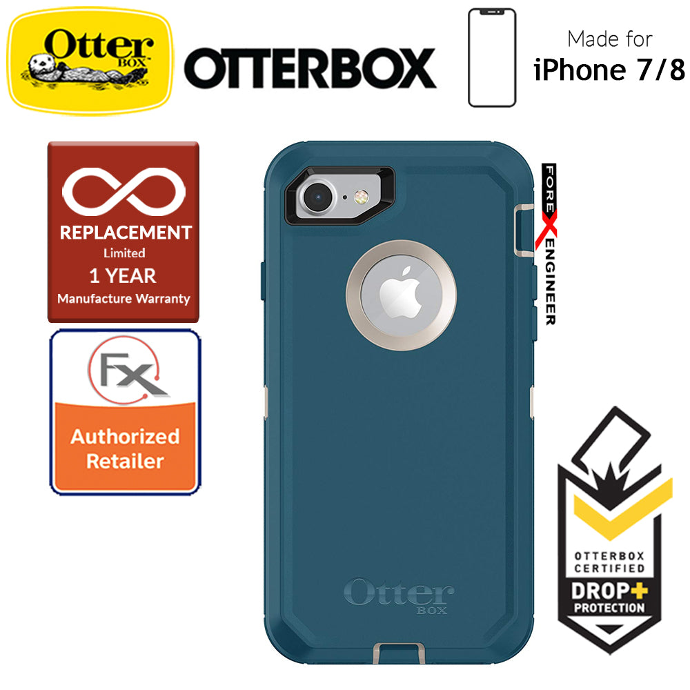 Otterbox Defender Series for iPhone 8 - 7 - Big Sur (Compatible with iPhone SE 2nd Gen 2020)