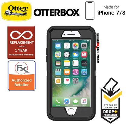 Otterbox Defender Series for iPhone 8 - 7 - Black (Compatible with iPhone SE 2nd Gen 2020) (660543424949) - Forexengineer-malaysia