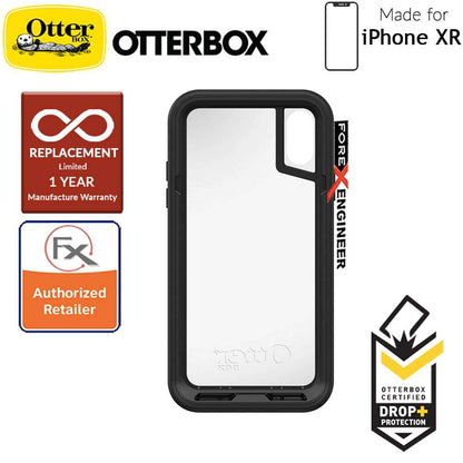 Otterbox Pursuit for iPhone XR - Thinnest & Toughest Otterbox Case- Black - Clear - Forexengineer-malaysia
