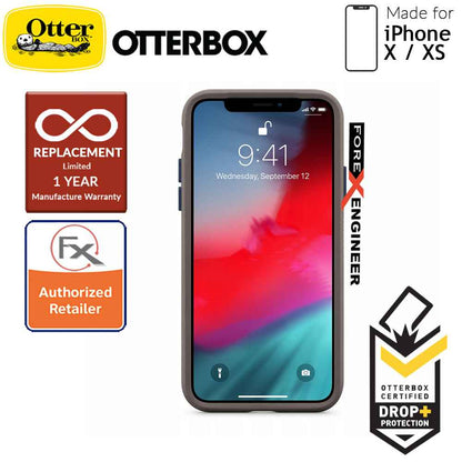 OTTER + POP Symmetry for iPhone X - Xs - Slim Protective Case with Pop Sockets - Blue Nebula - Forexengineer-malaysia