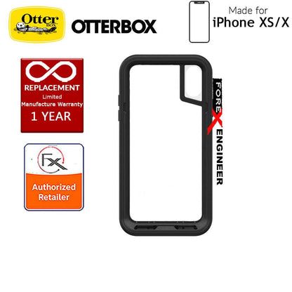 OtterBox Pursuit Series for iPhone Xs - X - Ultra thin ShockProof & DustProof Protection - Black-Clear - Forexengineer-malaysia