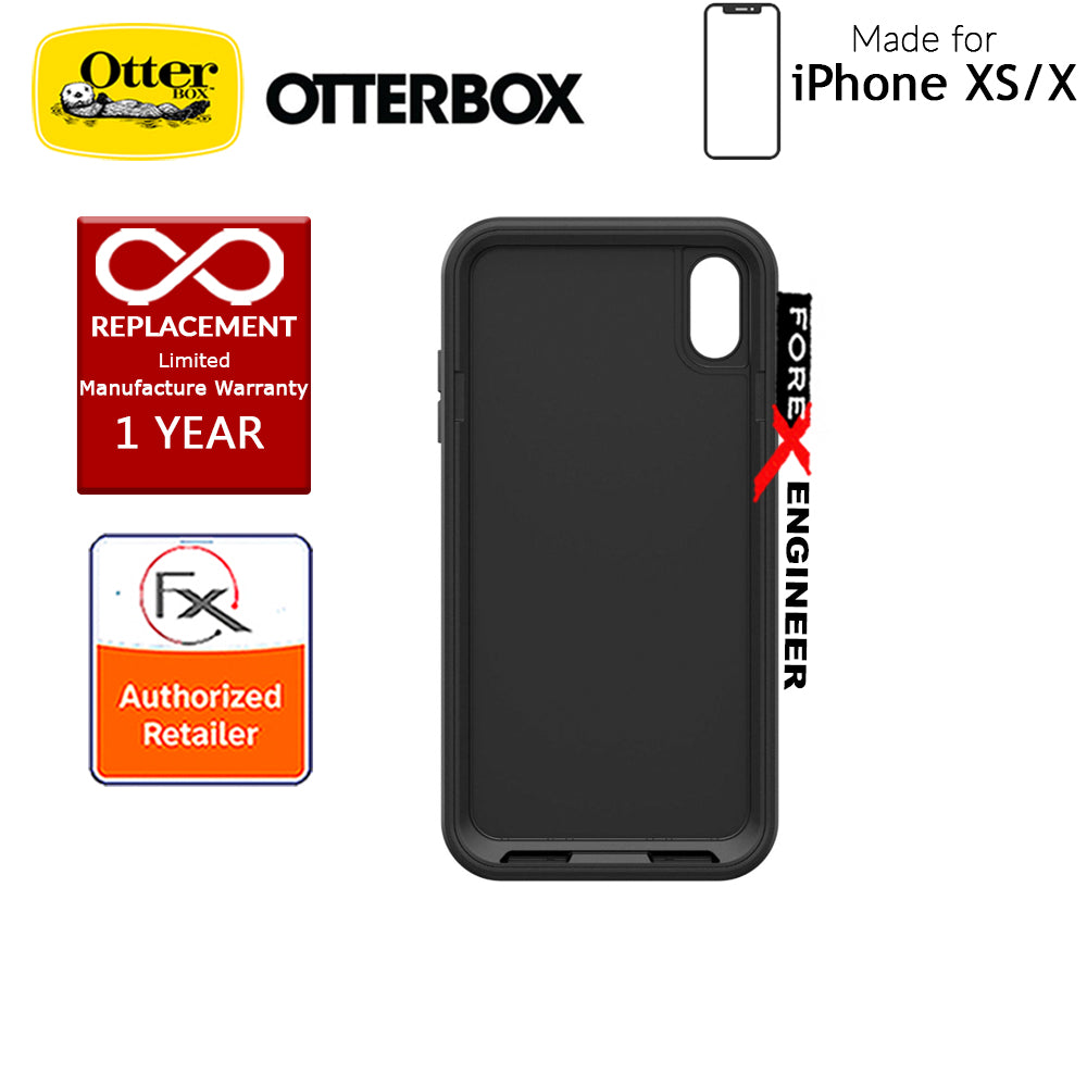 [RACKV2_CLEARANCE] OtterBox Pursuit Series for iPhone Xs - X - Ultra thin ShockProof & DustProof Protection - Black