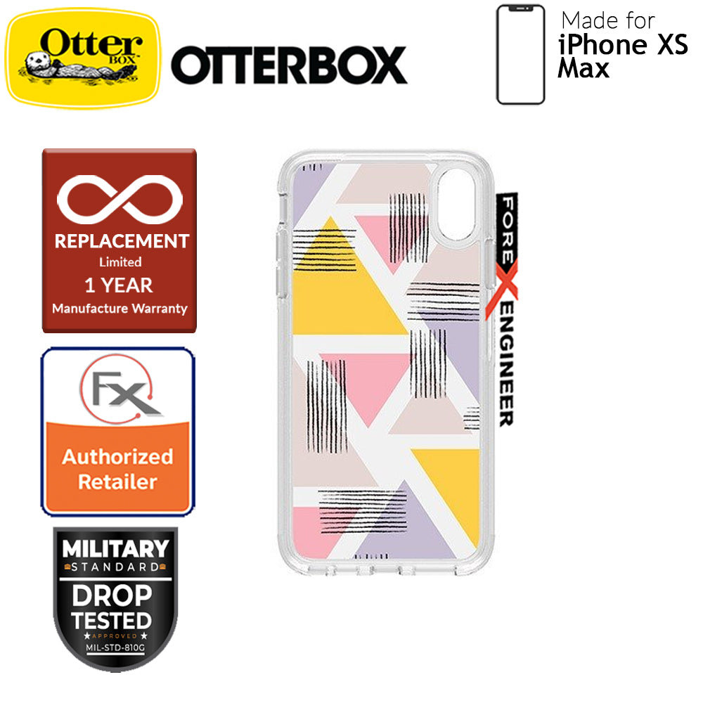 Otterbox Symmetry Clear Graphic for iPhone Xs Max - Love Triangle