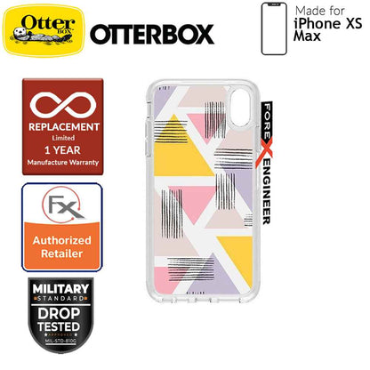 Otterbox Symmetry Clear Graphic for iPhone Xs Max - Love Triangle - Forexengineer-malaysia