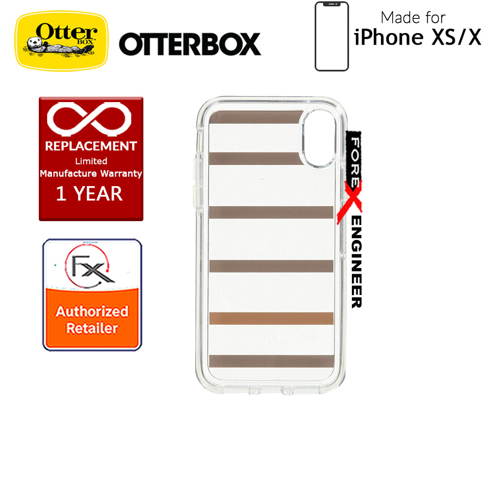OtterBox Symmetry Clear Series for iPhone Xs - X -Inside The Lines