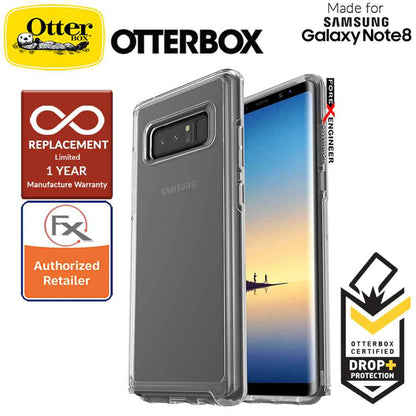 OtterBox Symmetry Clear  Series for Samsung Galaxy Note 8 - Clear - Forexengineer-malaysia