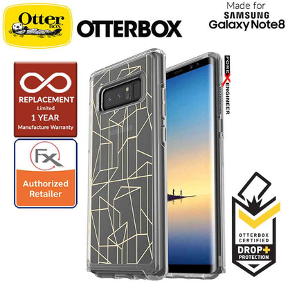 OtterBox Symmetry Clear Series for Samsung Galaxy Note 8 - Drop Me a Line - Forexengineer-malaysia