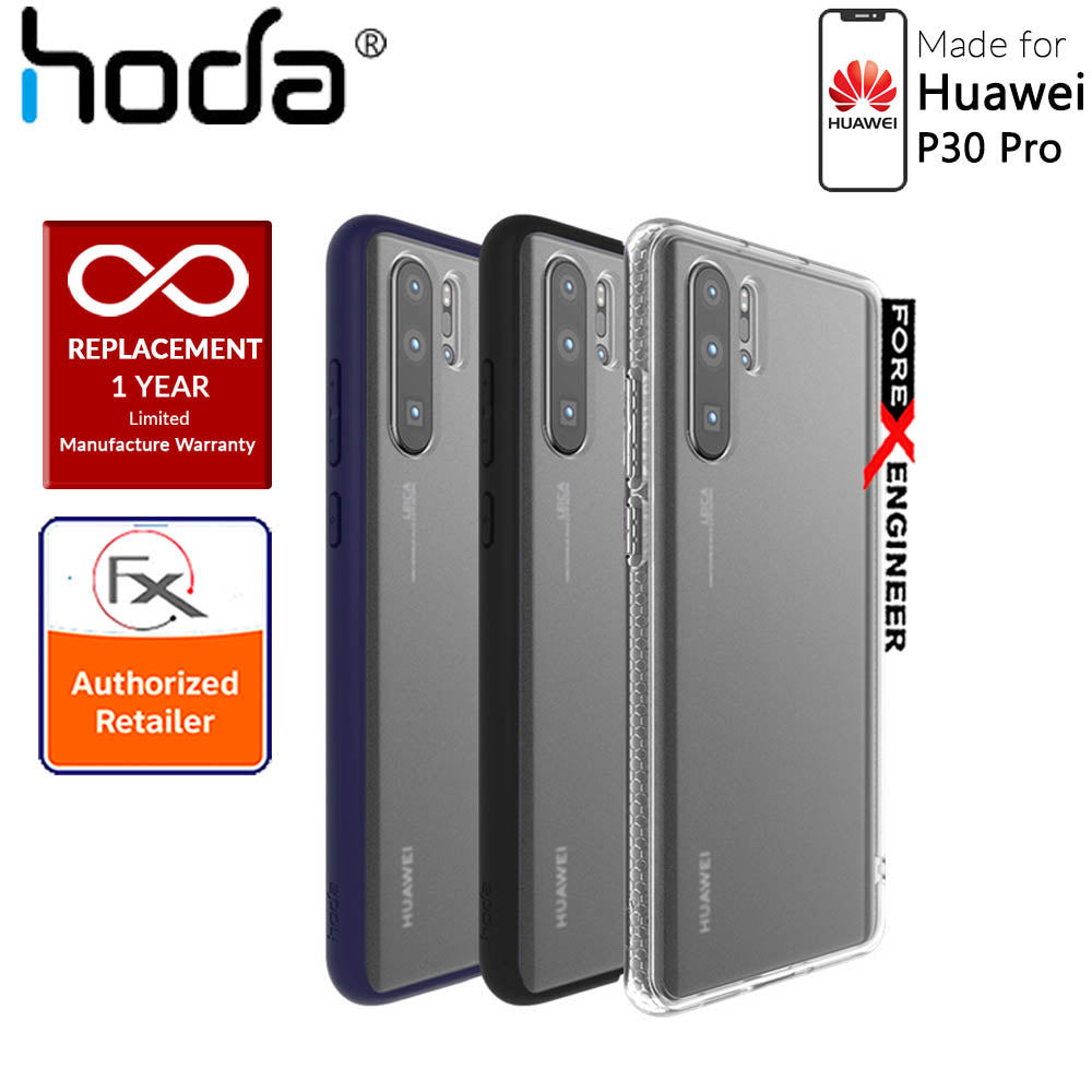 HODA ROUGH Military Case for Huawei P30 Pro - Military Drop Protection - Black