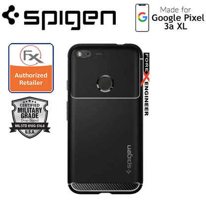 Spigen Rugged Armor for Google Pixel 3a XL - Matte Black - Forexengineer-malaysia
