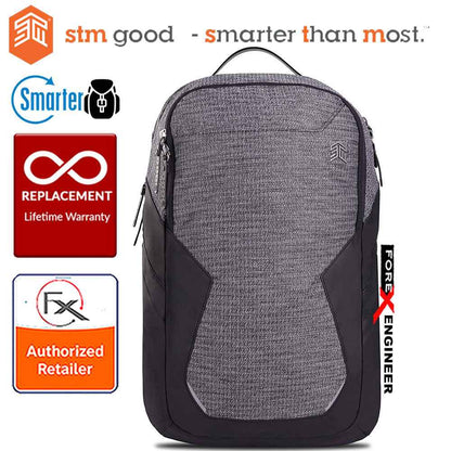 STM Myth Backpack 28L (15'') - Granite Black - Forexengineer-malaysia