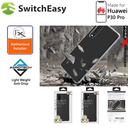 [RACKV2_CLEARANCE] SwitchEasy Crush for Huawei P30 Pro - Drop Tested Protection Case - Ultra Clear - Forexengineer-malaysia