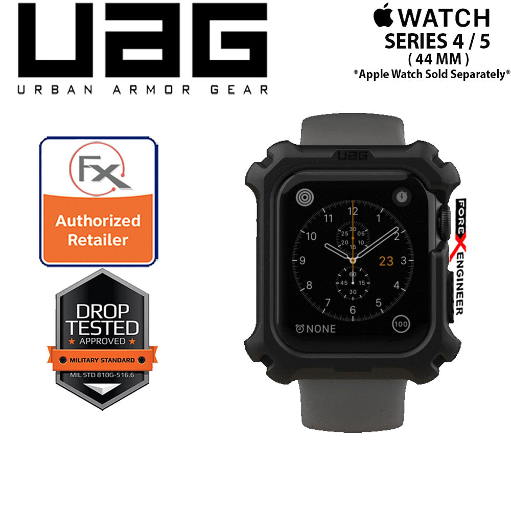 UAG Watch Case for Apple Watch Series 4 - 5 - 6 - SE  - 44mm ( Black - Black )