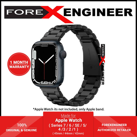 Spigen Modern Fit Watch Band for Apple Watch Series 7 - 6 - SE - 5 - 4 - 3 - 2 ( 45 - 44 - 42mm )- Black