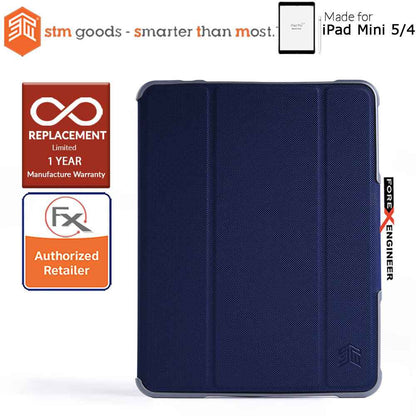 STM Dux Plus Duo for iPad Mini 5 - Mini 4 - Midnight Blue Color ( Barcode: 765951763656)