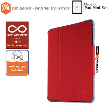 STM Dux Plus Duo for iPad Mini 5 - Mini 4 - Red Color ( Barcode: 765951763649)