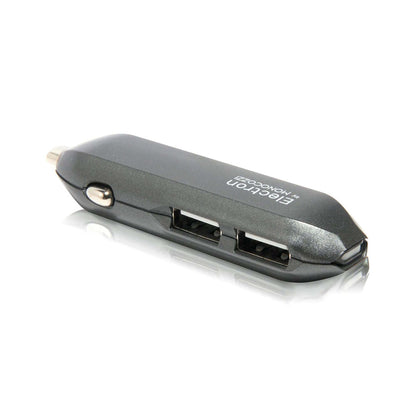 Monocozzi Automotive ORE 4.8A Dual USB Car Charger - Charcoal (Barcode: 4897021599967 ) - Forexengineer -Malaysia- 4897021599967