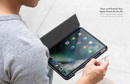 UNIQ Moven for iPad Pro 11" ( 3rd - 2nd - 1st Gen ) ( 2022 - 2018 ) - iPad Air 10.9" ( 5th Gen ) M1 Chip - Maroon (Barcode: 8886463676448 )