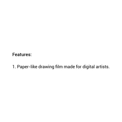 AMAZINGthing Paperlike Texture Drawing Film for iPad Mini 7th Gen ( 2024 ) / iPad Mini 6th Gen ( 2021 ) - 0.2mm Digital Artist - Matte (Barcode: 4892878068871 ) - Forexengineer -Malaysia- 4892878068871