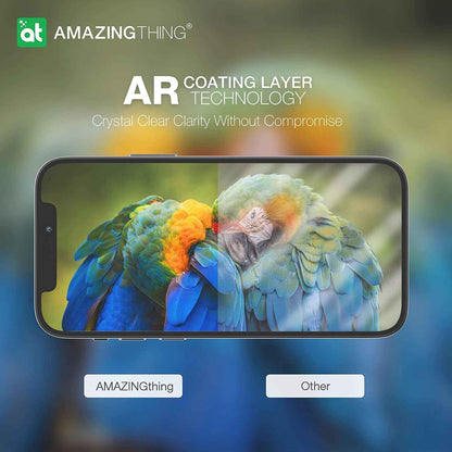 AMAZINGthing SUPREME AR 3D LensGlass Protector for iPhone 13 Pro Max 6.7" 5G ( Three Lens ) - Silver (Barcode: 4892878069564 )