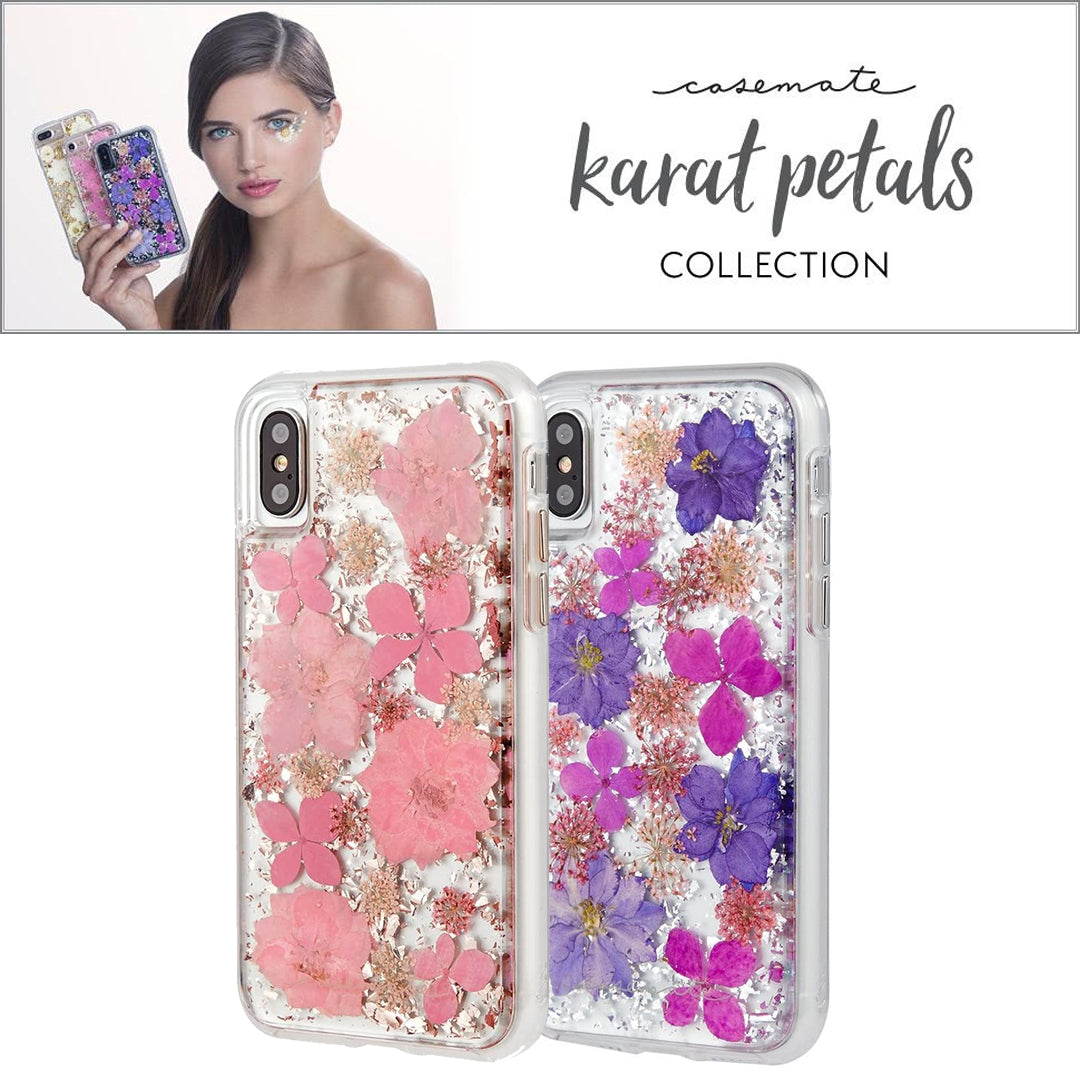 Case-Mate Karat Petals for iPhone Xs - X - Purple (Barcode: 846127179690 )