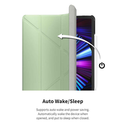 SwitchEasy Origami for iPad Pro 11" ( 2022 - 2018 ) - Air 10.9" ( 2022 - 2020 ) M1 Chip - Pine Green (Barcode: 4895241106125 )