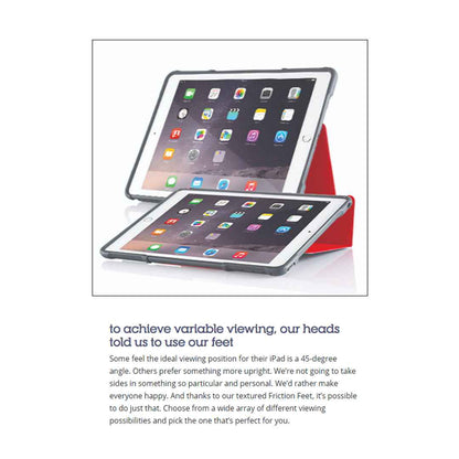 STM Studio for iPad 9.7 inch ( 2017 ) - Air 1 - 2 - Green Smoke ( Barcode : 640947794794 )