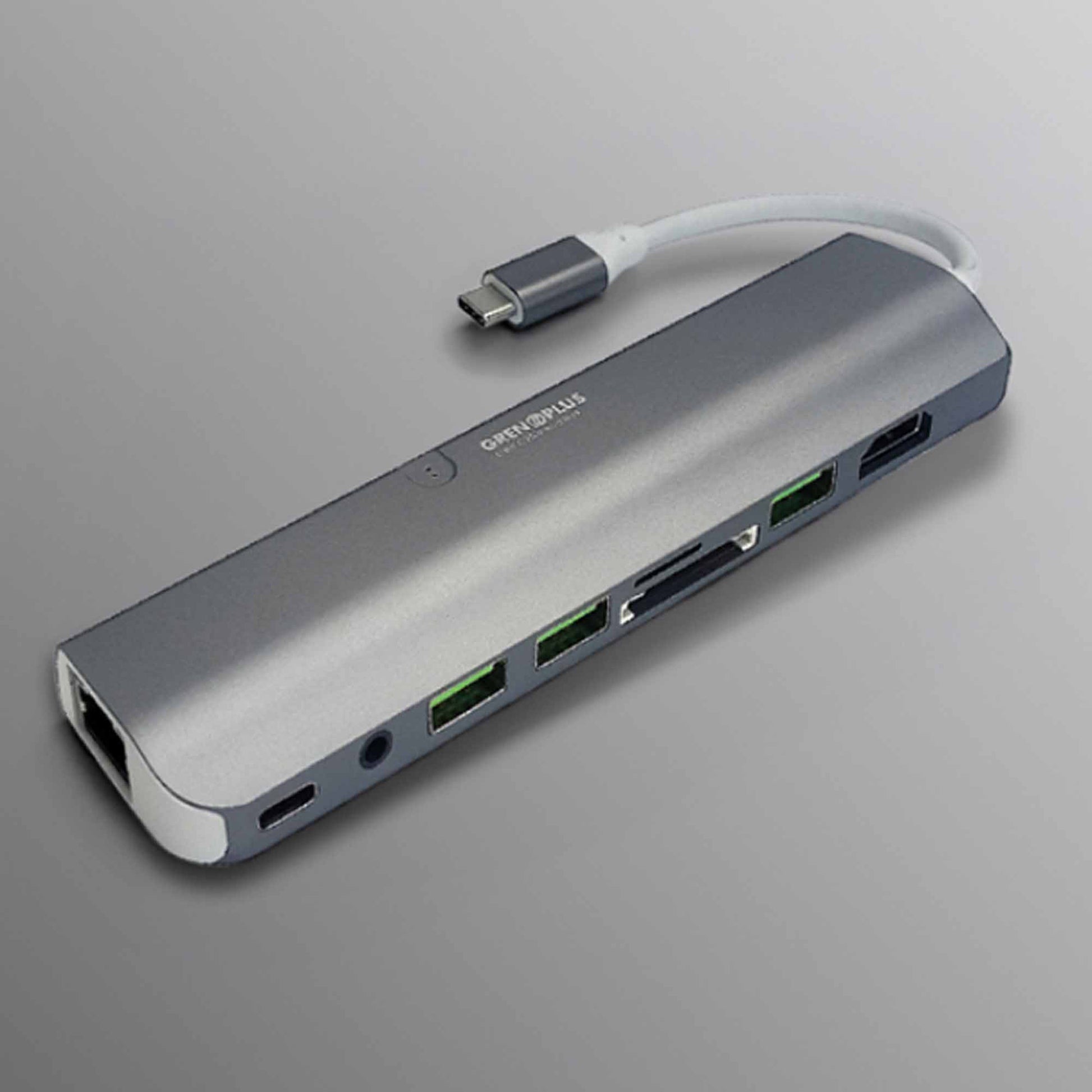 Grenoplus 9 in 1 Xten C 2 Combo Hub - Silver (Barcode: 6971196340758 ) - Forexengineer -Malaysia- 6971196340758