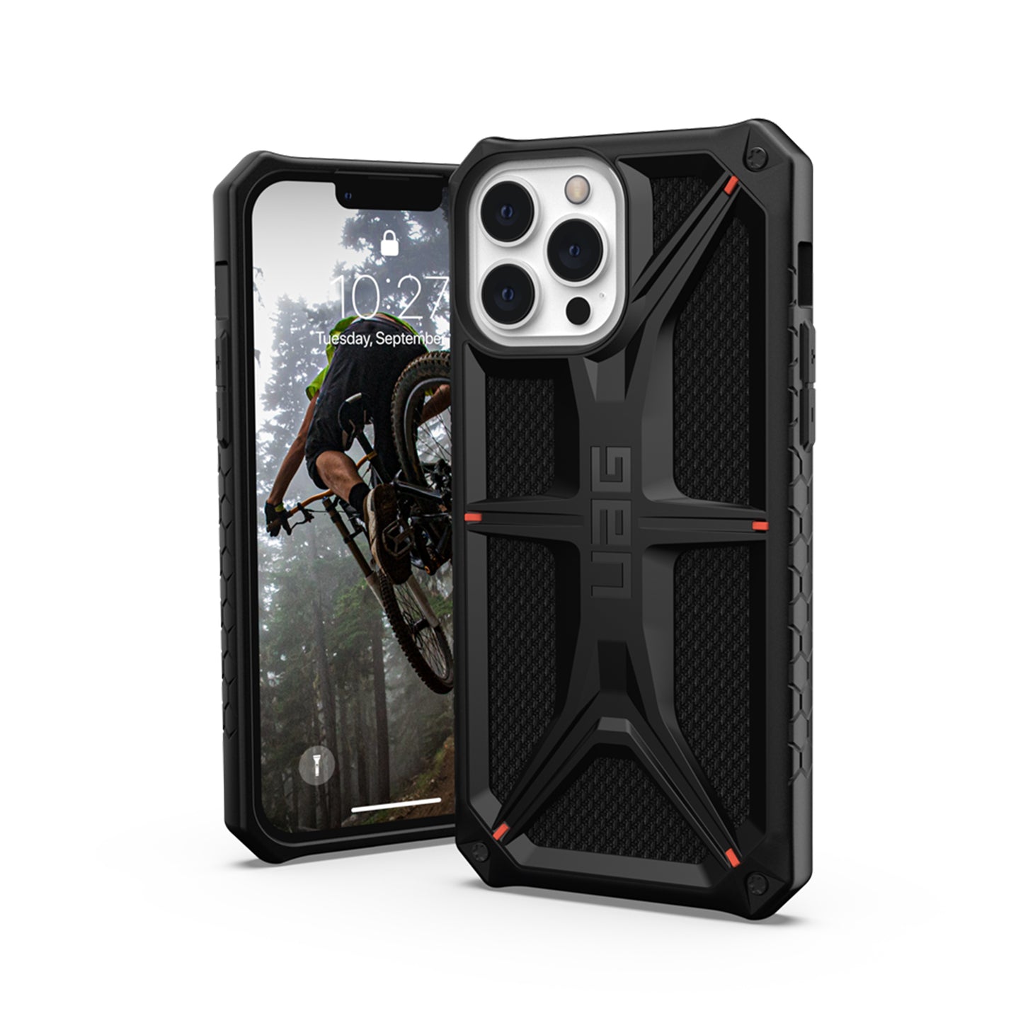 UAG Monarch for iPhone 13 Pro 6.1" 5G - Kevlar Black (Barcode: 810070362898 )