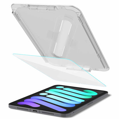 Spigen Tempered Glass GLAStR EZ FIT for iPad Mini 7th Gen ( 2024 ) / iPad Mini 6th Gen ( 2021 ) Screen Protector - Clear (Barcode: 8809811854732 ) - Forexengineer -Malaysia- 8809811854732