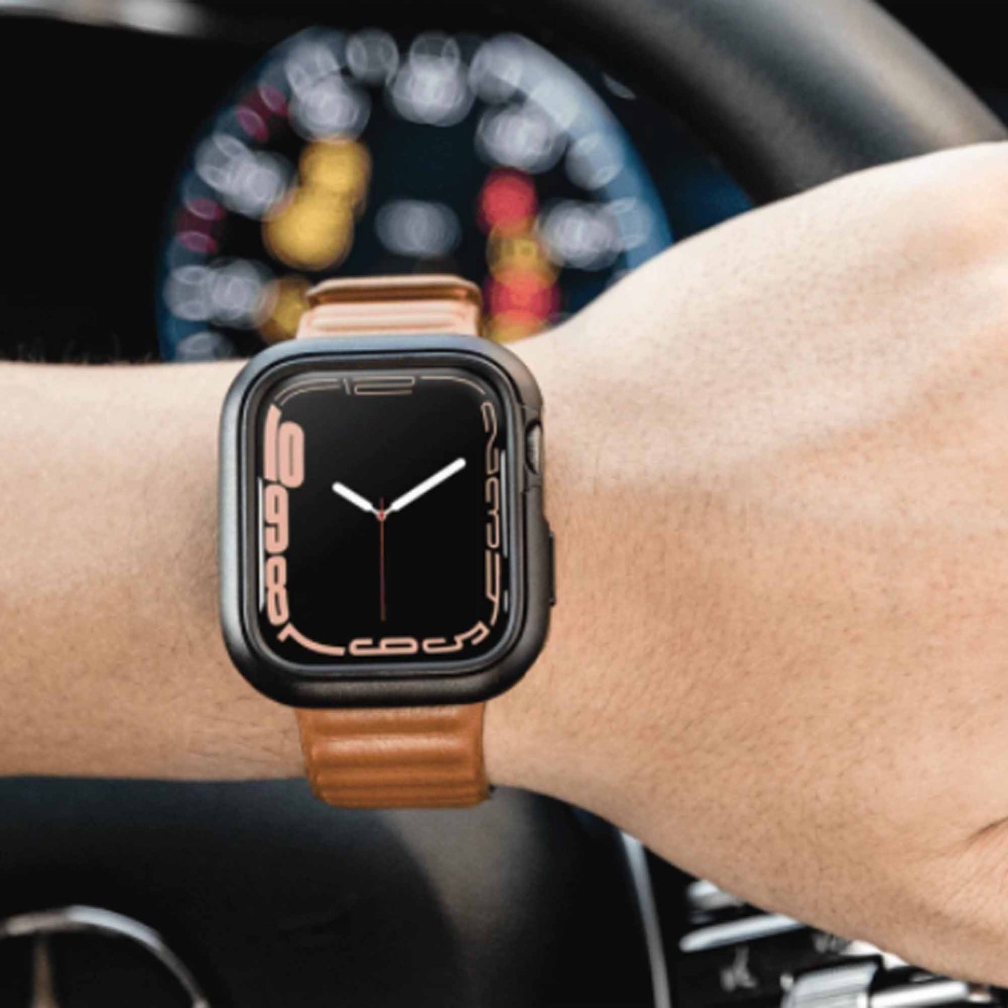 SwitchEasy Odyssey Aluminium Alloy Case for Apple Watch Series 7 ( 45mm ) - Blue (Barcode: 4895241104787 ) - Forexengineer -Malaysia- 4895241104787