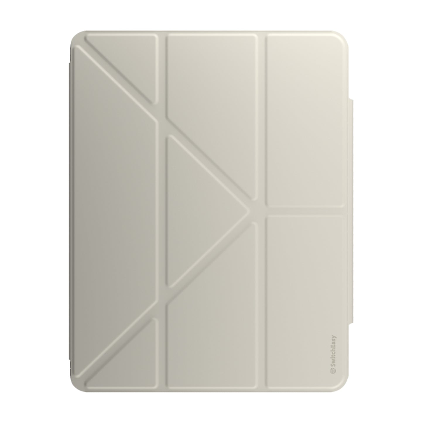 SwitchEasy Origami Nude for iPad Pro 11" ( 2022 - 2020 - 2018 ) - iPad Air 10.9" ( 2022 - 2020 ) - Flexi-Folding Folio Clear Case - Starlight (Barcode: 4895241108587 )