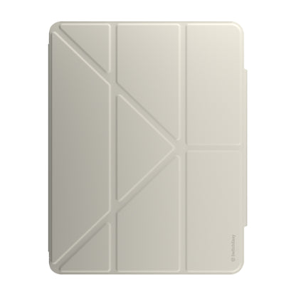 SwitchEasy Origami Nude for iPad Pro 11" ( 2022 - 2020 - 2018 ) - iPad Air 10.9" ( 2022 - 2020 ) - Flexi-Folding Folio Clear Case - Starlight (Barcode: 4895241108587 ) - Forexengineer -Malaysia- 4895241108587
