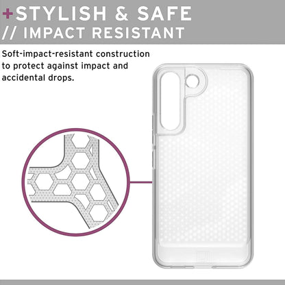 UAG [U] Lucent Case for Samsung Galaxy S22 Plus - Ice