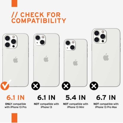 UAG [U] Dot  for iPhone 13 Pro Max 6.7" 5G - 16 ft. Drop Protection - Black (Barcode: 810070365486 ) - Forexengineer-malaysia