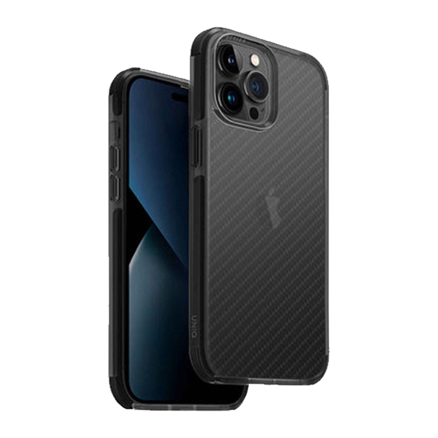 Uniq Combat Aramid for iPhone 14 Pro - Smoke (Barcode: 8886463681428 )