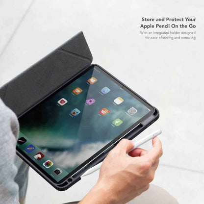 UNIQ Moven for iPad Pro 12.9 inch 5th - 4th - 3rd Gen ( 2021 - 2018 ) M1 Chip - Grey (Barcode: 8886463677223 )