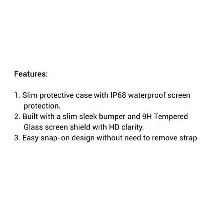UNIQ Nautic Case for Apple Watch Series 6 - SE - 5 - 4 ( 40mm ) - Blue  (Barcode: 8886463677636 ) - Forexengineer -Malaysia- 8886463677636