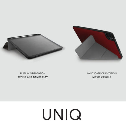 [RACKV2_CLEARANCE] UNIQ New Transforma for iPad Pro 11" - Air 10.9" ( 2022 - 2018 ) M1 Chip - Antimicrobial - Red (Barcode: 8886463677414 ) - Forexengineer-malaysia