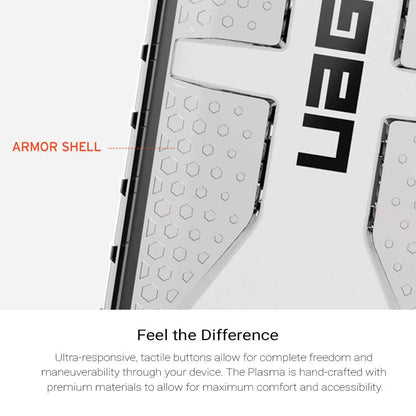 UAG Plasma for Samsung Galaxy S21 Plus 5G - Feather Light Rugged - Military Drop Tested - Ice ( Barcode : 812451039320 )