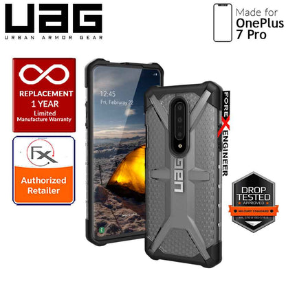 UAG Plasma for OnePlus 7 Pro - Feather-Light Rugged Military Drop Tested - Ice - Forexengineer-malaysia