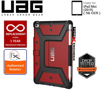 [READY STOCK] UAG Metropolis for iPad Mini 2019 ( 5th Gen ) Feather-Light Rugged - Military Drop Tested iPad Case - Magma - Forexengineer-malaysia