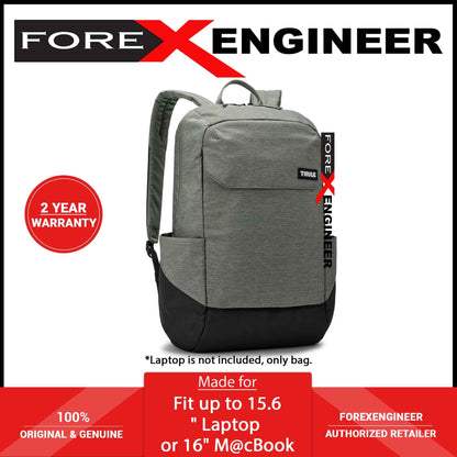 Thule Lithos Backpack 20L - Fit up to 15.6" Laptop or 16" MacBook - Agave Green-Black (Barcode: 0085854253383 )