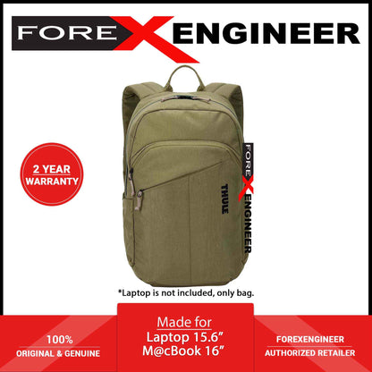 Thule Indago 23L Backpack - Fit up to 15.6" Laptop or 16" MacBook - Olivine Green (Barcode: 0085854247955 )