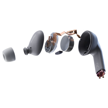 Sudio Wireless Earphone E2 - Hybrid Active Noise Cancellation Spatial Audio - Grey (Barcode: 7350071384657 ) - Forexengineer -Malaysia- 7350071384657