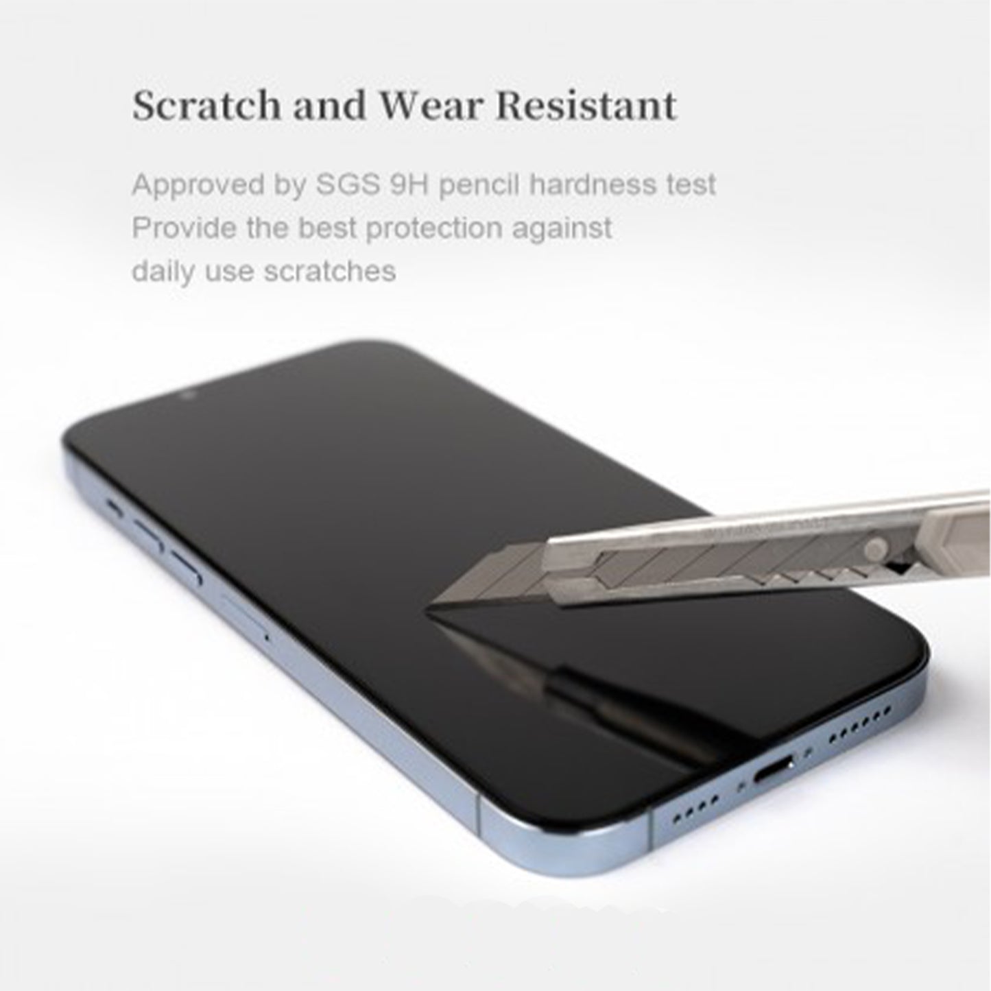 Hoda Tempered Glass for 14 - 13 - 13 Pro ( Anti-Peeper 2.5D 0.33mm Full Coverage ) - Privacy (Barcode: 4711103545805 )