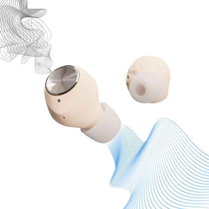 Sudio Wireless Earphone T2 Active Noise Cancellation & Clear Dynamic Sound - Sand (Barcode: 7350071385012 )