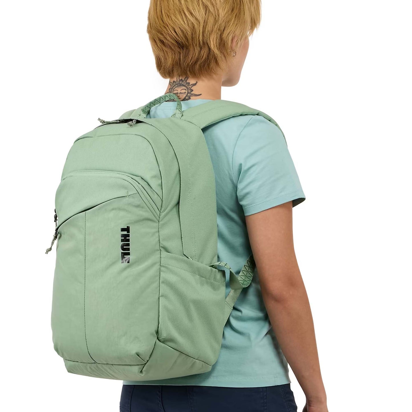 Thule Indago 23L Backpack - Fit up to 15.6" Laptop or 16" MacBook - Basil Green (Barcode: 0085854252683 )