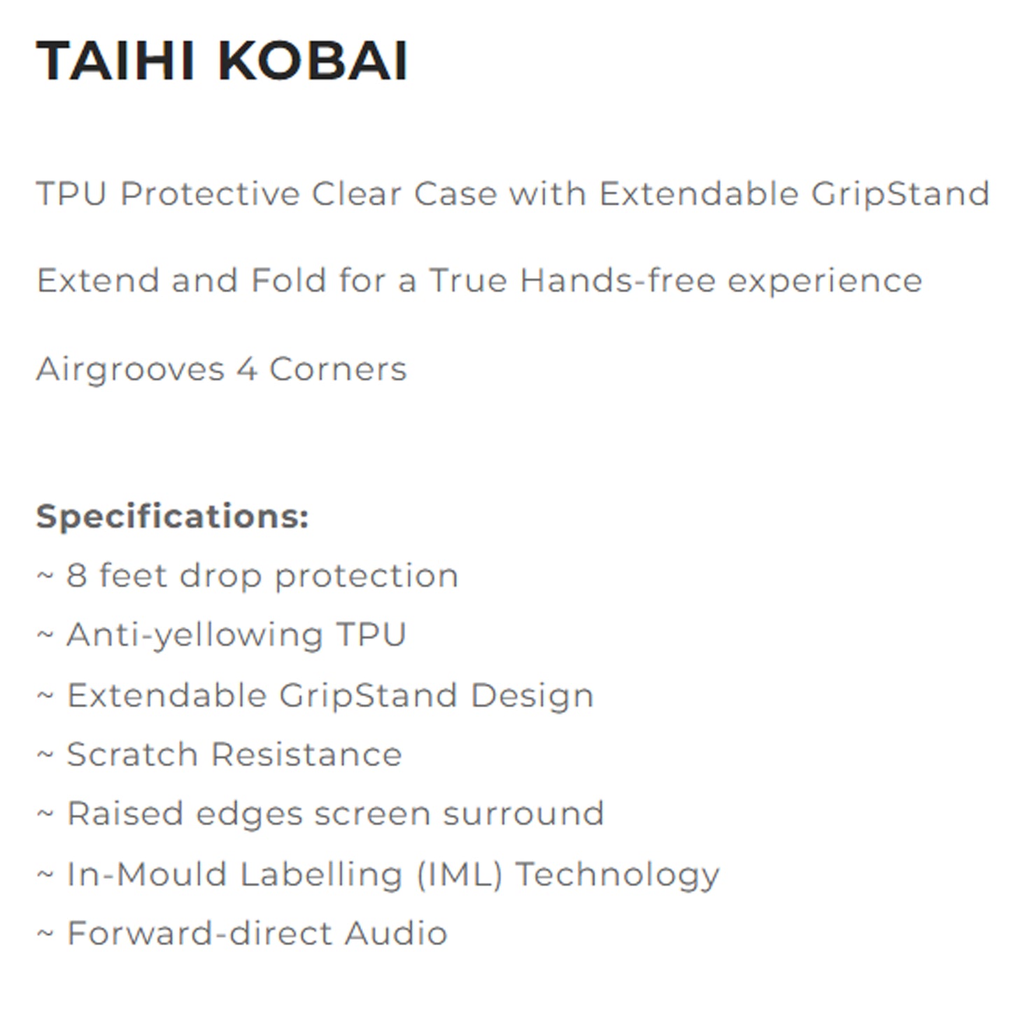 [ONLINE ONLY] Skinarma Taihi Kobai for iPhone 14 Plus - Black ( Barcode: 8886461242232 )